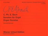 Bach Cpe Complete Organ Works Vol 1 Sonatas Sheet Music Songbook