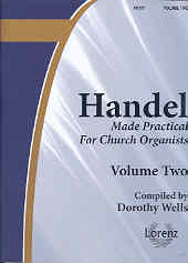 Handel Made Practical For Church Organists Vol 2 Sheet Music Songbook