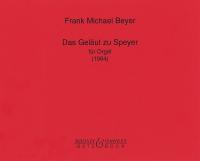 Beyer Das Gelaut Zu Speyer Organ Sheet Music Songbook