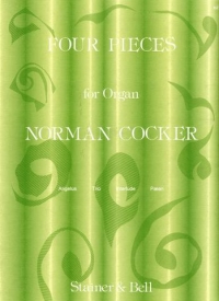 Cocker 4 Pieces For Organ Sheet Music Songbook