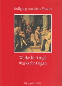 Mozart Organ Works (urtext) Organ Sheet Music Songbook