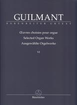 Guilmant Selected Organ Works Vol 6 Concert Pieces Sheet Music Songbook