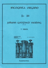 Incognita Organo Vol 26 Five Trios Sheet Music Songbook