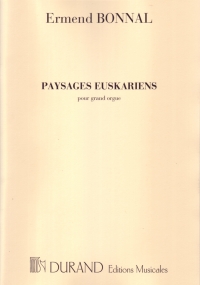 Bonnal Paysages Euskariens Organ Sheet Music Songbook