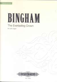 Bingham The Everlasting Crown Solo Organ Sheet Music Songbook