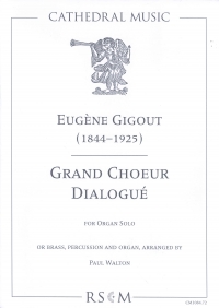 Gigout Grand Choeur Dialogue Organ Solo Sheet Music Songbook