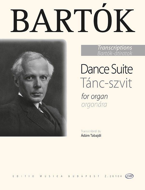 Bartok Dance Suite For Organ Sheet Music Songbook