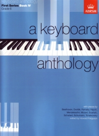Keyboard Anthology 1st Series Book 4 Grade 6 Sheet Music Songbook