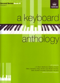 Keyboard Anthology 2nd Series Book 4 Grade 6 Sheet Music Songbook