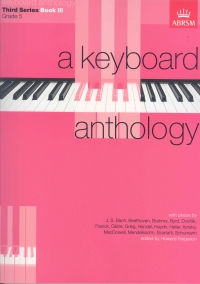 Keyboard Anthology 3rd Series Book 3 Grade 5 Sheet Music Songbook