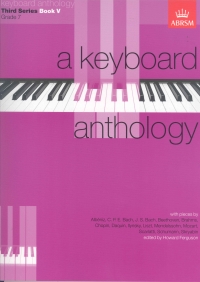 Keyboard Anthology 3rd Series Book 5 Grade 7 Sheet Music Songbook