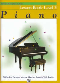 Alfred Basic Piano Lesson Book Level 3 Sheet Music Songbook