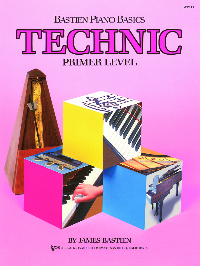 Bastien Piano Basics Technic Primer Wp215 Sheet Music Songbook