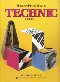 Bastien Piano Basics Technic Level 4 Wp219 Sheet Music Songbook