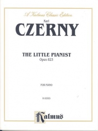 Czerny Little Pianist Op823 Sheet Music Songbook