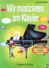 Schaum Music Making At The Piano Book 2 Sheet Music Songbook