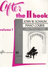 Schaum Piano Course H After H Book 1 Sheet Music Songbook