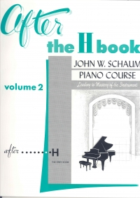 Schaum Piano Course H After H Book 2 Sheet Music Songbook