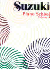 Suzuki Piano School Vol 4 Sheet Music Songbook