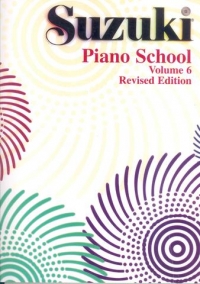 Suzuki Piano School Vol 6 Sheet Music Songbook
