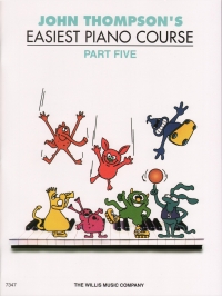 Thompson Easiest Piano Course Part 5 New Edition Sheet Music Songbook