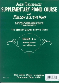 Thompson Melody All The Way Grade 3a Or Book 3 Sheet Music Songbook