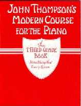 Thompson Modern Course 3rd Grade Sheet Music Songbook
