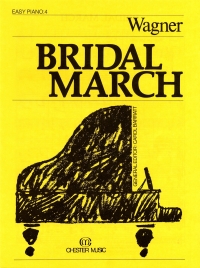Wagner Bridal March Easy Solo 4 Sheet Music Songbook