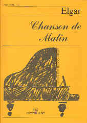 Elgar Chanson De Matin Easy Solo 55 Sheet Music Songbook