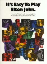 Its Easy To Play Elton John Piano Sheet Music Songbook