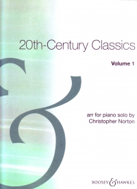 20th Century Classics Vol 1 (norton) Piano Sheet Music Songbook