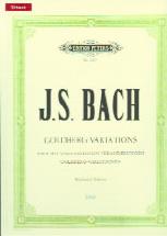 Bach Goldberg Variations Piano Sheet Music Songbook