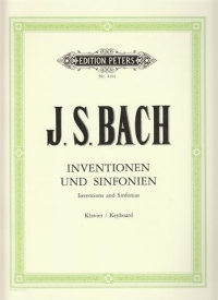 Bach Inventions & Sinfonias Bartels Urtext Piano Sheet Music Songbook