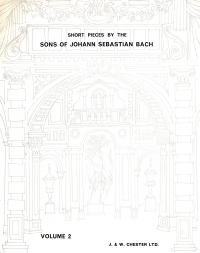 Bach Short Pieces By Sons Of Bach Vol 2 Piano Sheet Music Songbook