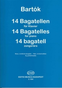 Bartok Bagatelles (14) Op6 Piano Sheet Music Songbook