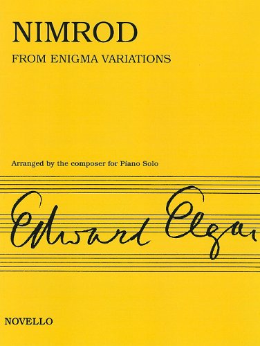 Elgar Nimrod (from Enigma Variations) Piano Sheet Music Songbook