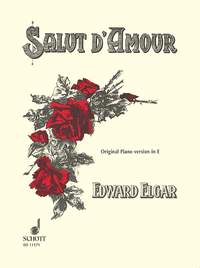 Elgar Salut Damour Op12 E Original Piano Sheet Music Songbook