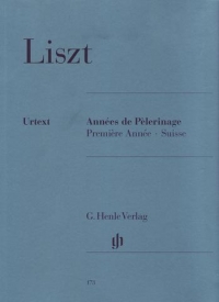 Liszt Annees De Pelerinage 1st Year Switzerland Sheet Music Songbook