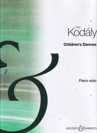 Kodaly Childrens Dances Piano Sheet Music Songbook