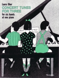 Shur Concert Tunes For Three 1pf/6hnds Sheet Music Songbook