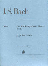 Bach Well Tempered Clavier Pt2 With Fingering Sheet Music Songbook