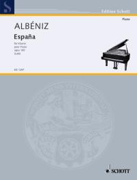 Albeniz Espana Op165 (6 Pieces) Piano Sheet Music Songbook