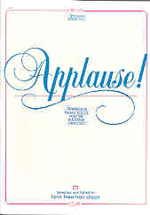 Applause Book 2 Piano Sheet Music Songbook