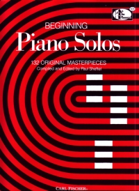 Beginning Piano Solos (132 Original Masterpieces) Sheet Music Songbook