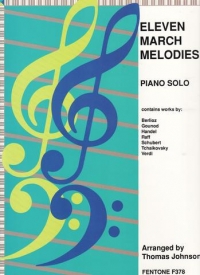 11 March Melodies Johnson Piano Sheet Music Songbook