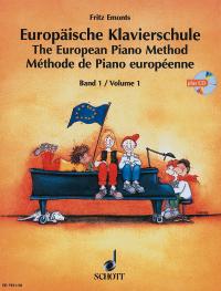 European Piano Method Vol 1 Emonts Ger/eng/fr Sheet Music Songbook