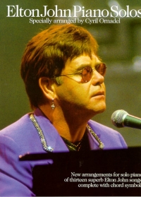 Elton John Piano Solos Sheet Music Songbook