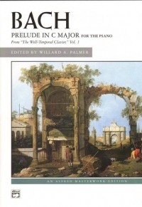 Bach Prelude Cmaj (palmer) Piano Sheet Music Songbook