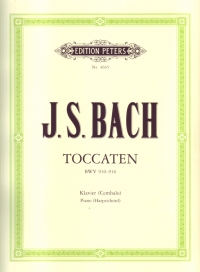 Bach Toccatas (7) Piano Sheet Music Songbook