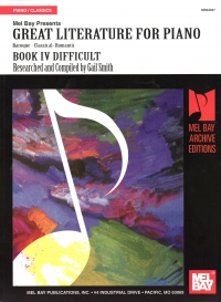 Great Literature For Piano Book 5 Difficult Sheet Music Songbook
